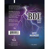 Big Dick Energy Girth Maximiser Male Enlarger Cream 44 ml Tube ENHANCERS